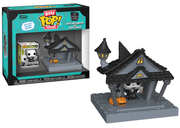 Funko Bitty Pop Town - NBX - Jack Skellington and Jack's house