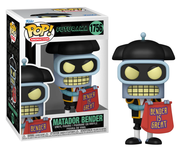 Funko Pop! Animation – Futurama – Matador Bender (1756)