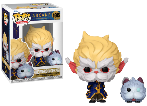 Funko Pop! Television – Arcane – Heimerdinger with Poro (1605)