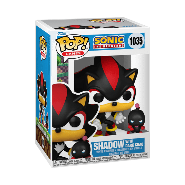 Funko Pop! Games: Shadow with Dark Chao (1035) - Afbeelding 2