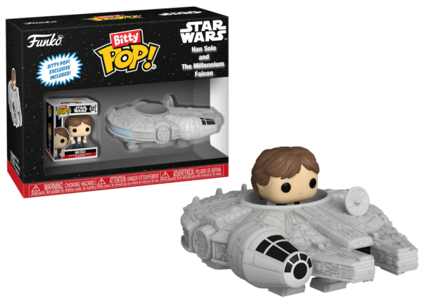 Funko Bitty Pop Ride - Star Wars - Han Solo with Milennium Falcon
