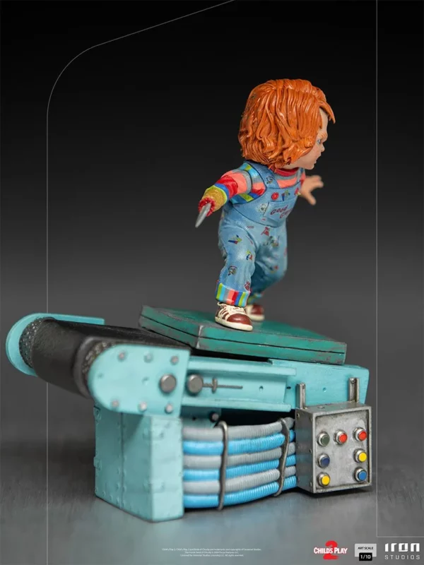 CHILD'S PLAY II - Chucky - Statue Art Scale '15x8x12cm' - Afbeelding 2