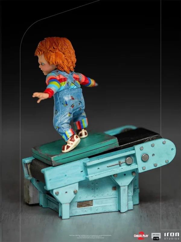 CHILD'S PLAY II - Chucky - Statue Art Scale '15x8x12cm' - Afbeelding 3