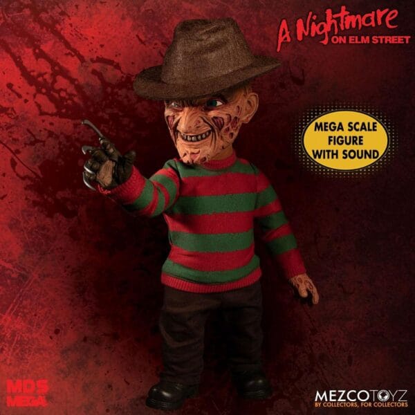 NIGHTMARE ON ELM STREET - Talking Figure Freddy Krueger - 38cm - Afbeelding 4