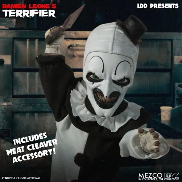 TERRIFIER - Art The Clown - Doll LDD Presents 25cm - Afbeelding 3