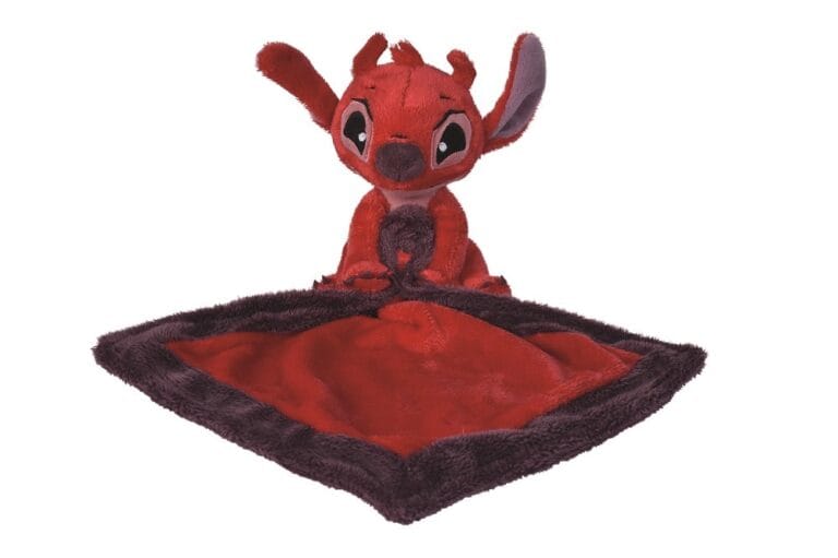 LILO & STITCH - Leroy - Zachte Knuffel 13cm + Comforter 25cm