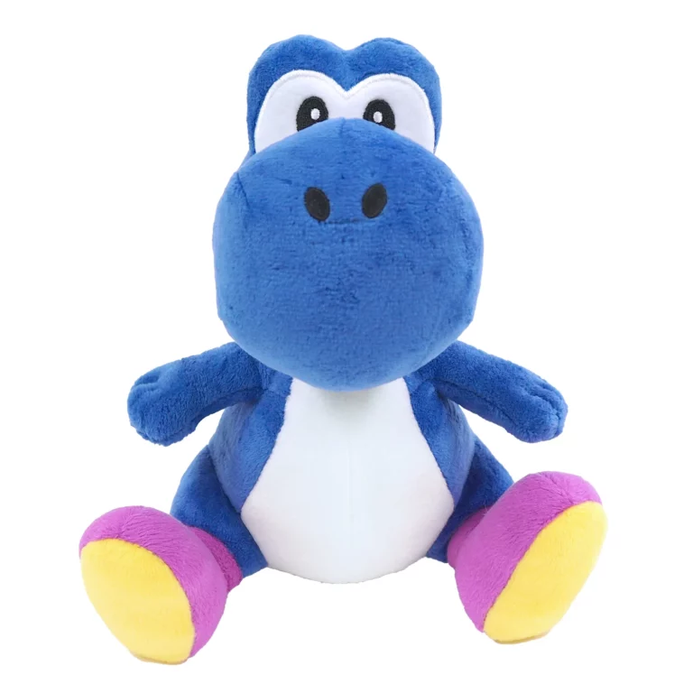 SUPER MARIO - Blue Yoshi - Knuffel 20cm
