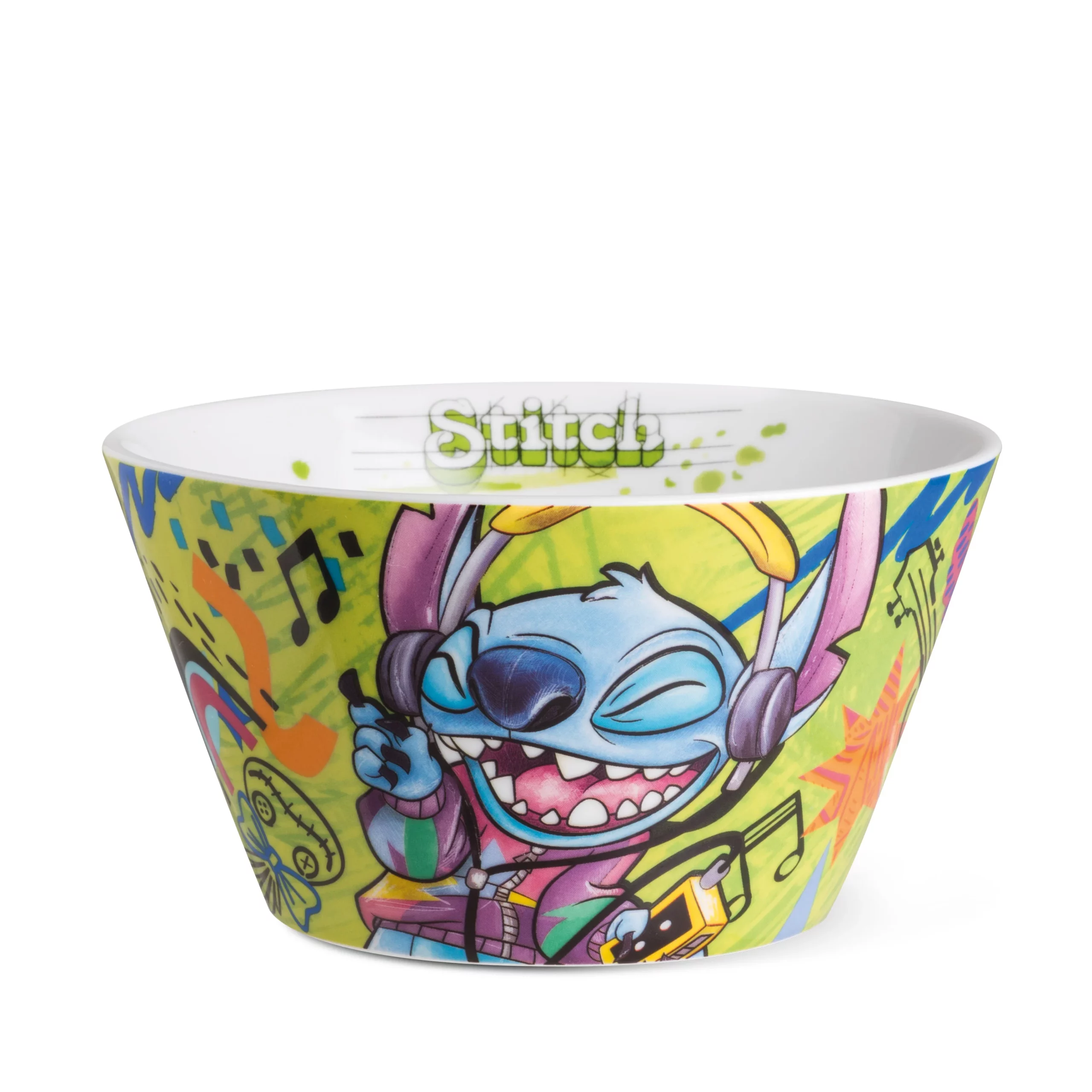 Bol Stitch Disney 550 Ml - Porcelaine, Lavable Lave-vaisselle Et Micro-ondes