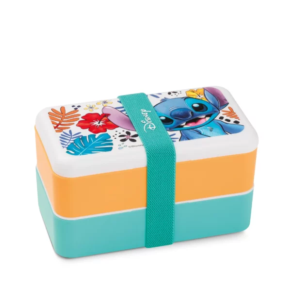 STITCH - Set - Bottle + Lunch Box + String Bag - Afbeelding 2