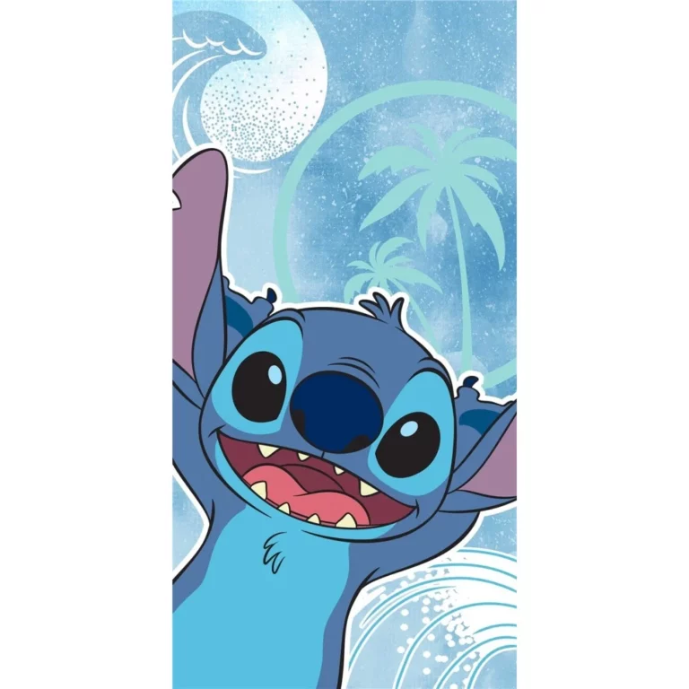 LILO & STITCH - Stitch - Beach Towel 100% Cotton - 70x140cm