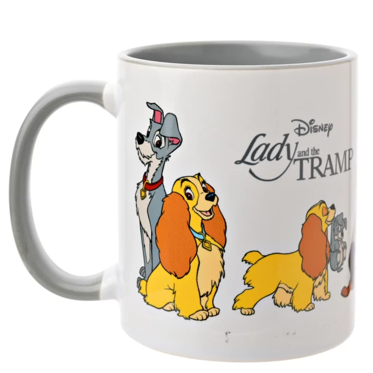 DISNEY - Lady & The Tramp - Inner Colored Mug - 325ml