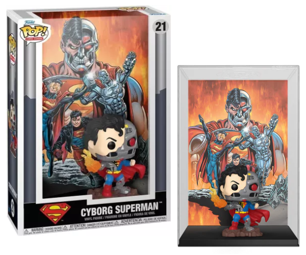 Funko Pop! Comic Covers: DC - Cyborg Superman (21)