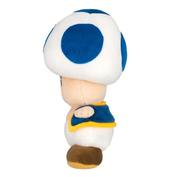 SUPER MARIO - Blue Toad - Knuffel 20cm - Afbeelding 2