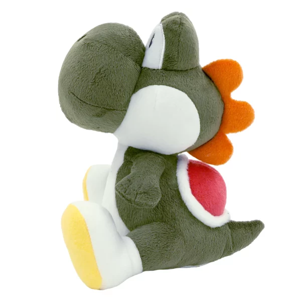 SUPER MARIO - Black Yoshi - Knuffel 20cm - Afbeelding 2