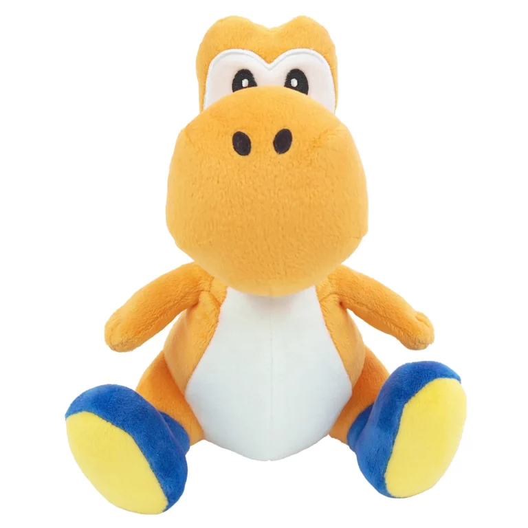 SUPER MARIO - Orange Yoshi - Knuffel 20cm