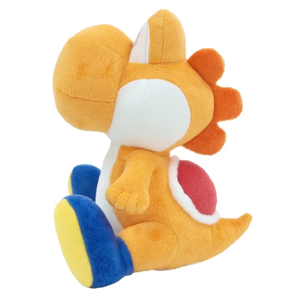 SUPER MARIO - Orange Yoshi - Knuffel 20cm - Afbeelding 2