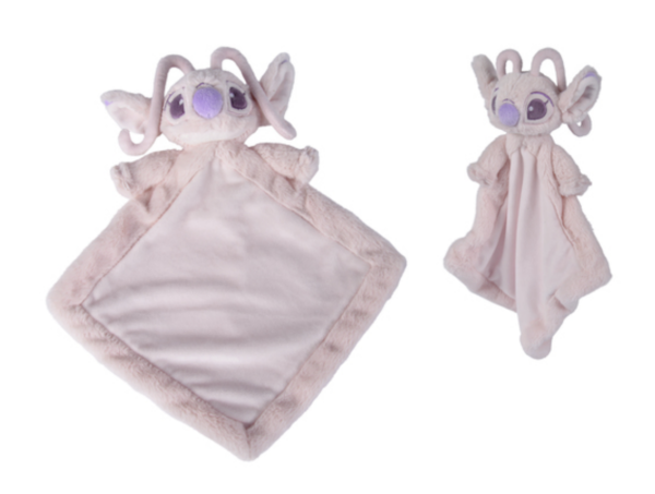 LILO & STITCH - Angel - Zachte Knuffel + Comforter Pastel 38cm