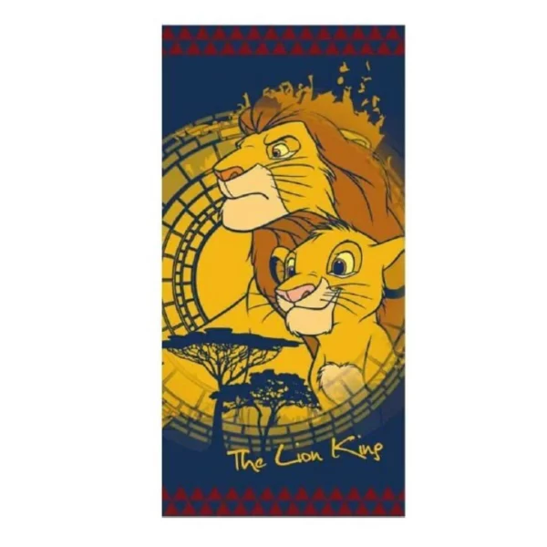 DISNEY - The Lion King - Beach Towel 100% Polyester - 70x140cm