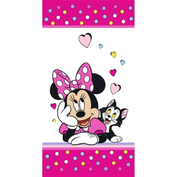 DISNEY - Minnie - Beach Towel 100% Cotton - 70x140cm