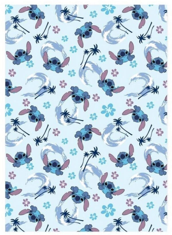 LILO & STITCH - Flanel Blanket 110x150cm - Stitch