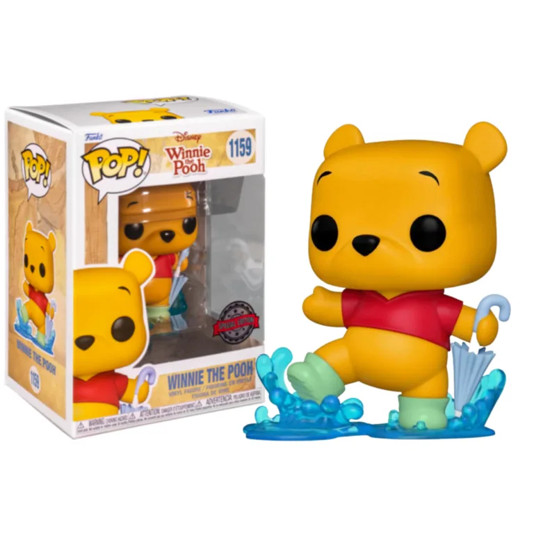 Funko Pop! DISNEY - Winnie The Pooh in the Rain (1159) Special Edition