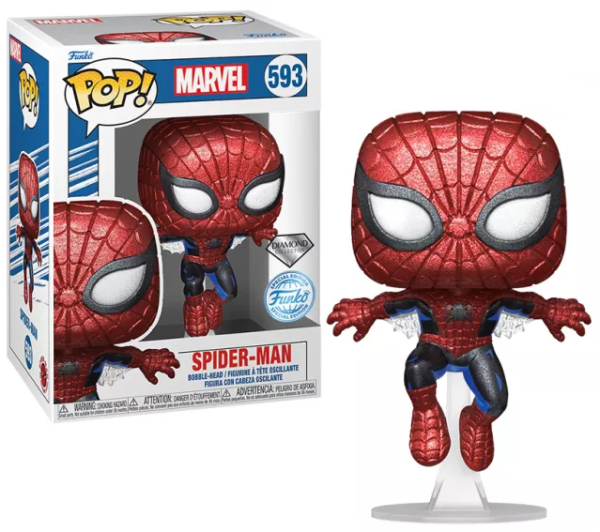 Funko Pop! Marvel: Spider-Man (593) Special Edition Diamond