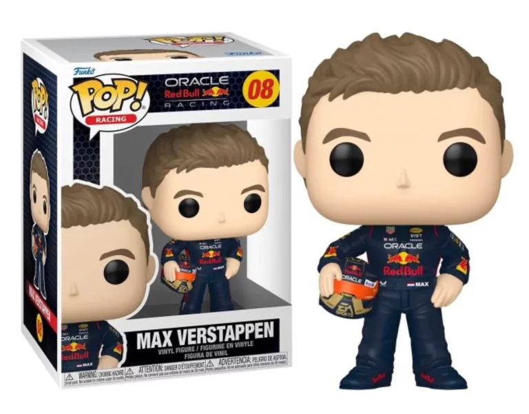Funko Pop! Racing: Max Verstappen met helm (08)