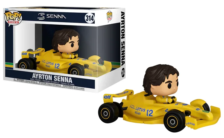 Funko Pop! Ride Super DLX - Formula 1: Ayrton Senna (314)