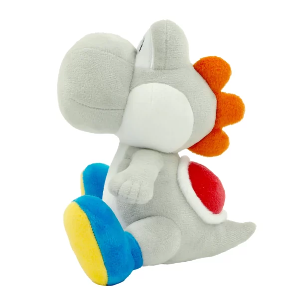 SUPER MARIO - White Yoshi - Knuffel 20cm - Afbeelding 2