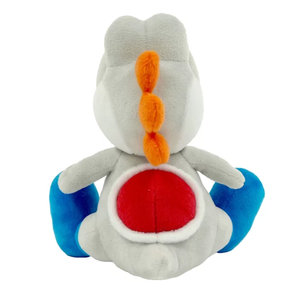 SUPER MARIO - White Yoshi - Knuffel 20cm - Afbeelding 3