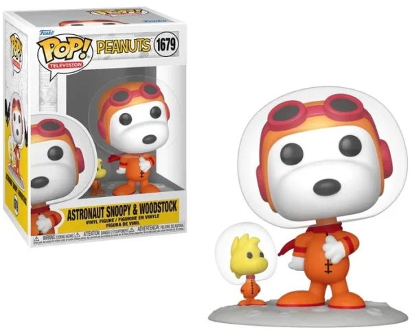 Funko Pop! Television - PEANUTS - Astronaut Snoopy & Woodstock (1679)