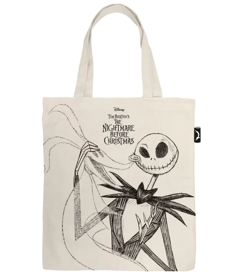 NBX - Jack Skellington - Tote Bag - 41x37cm