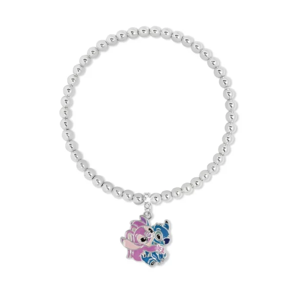 STITCH & ANGEL - Armband met hanger - Fine Silver Plated - Afbeelding 2