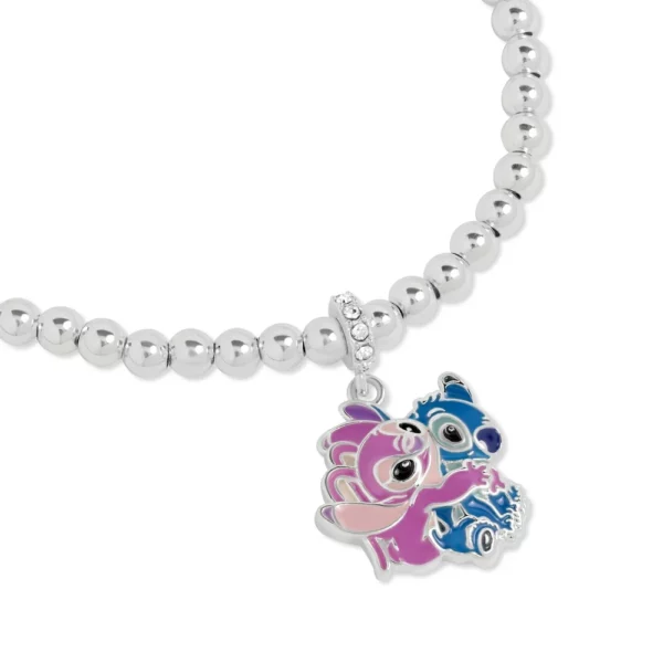 STITCH & ANGEL - Armband met hanger - Fine Silver Plated - Afbeelding 3