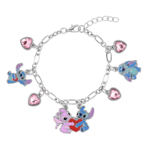 STITCH & ANGEL - Love - Armband + Charms 7mm