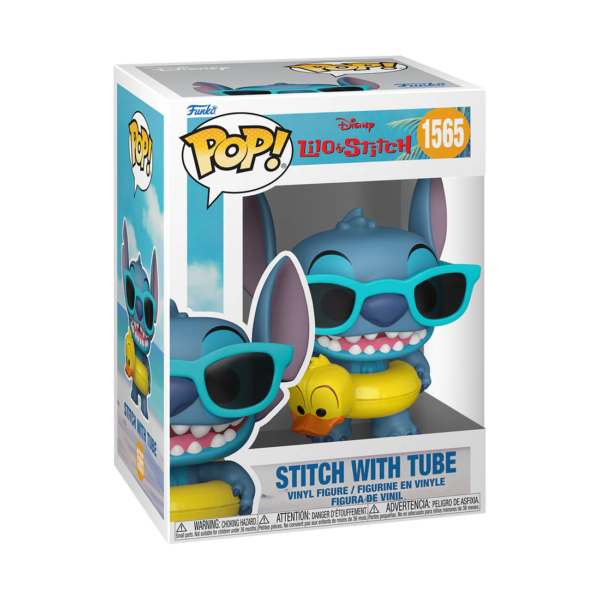 Funko Pop! Disney: Lilo & Stitch - Stitch with tube (1565) - Afbeelding 2