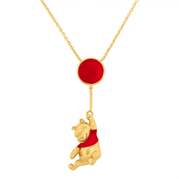 WINNIE THE POOH - Balloon - Halsketting in Gold Brass Plated - Afbeelding 2