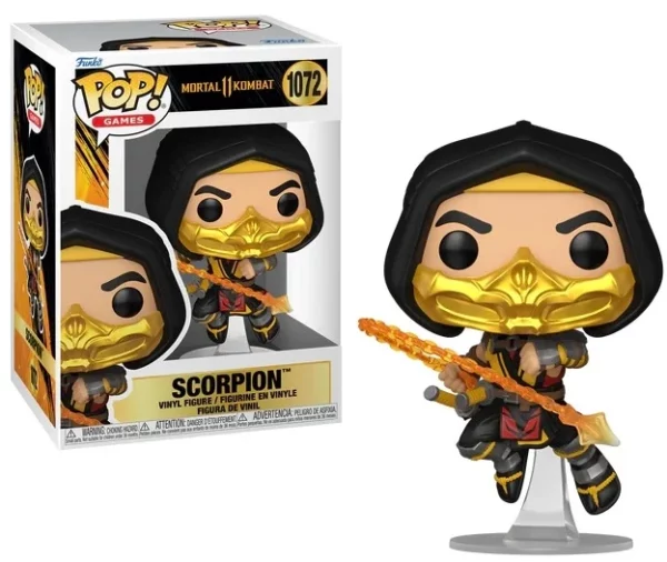 Funko Pop! Games: Mortal Kombat 11 Fatality - Scorpion (1072)