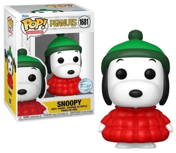 Funko Pop! Television - PEANUTS - Snoopy in coat (1681) S.E. /with Chase