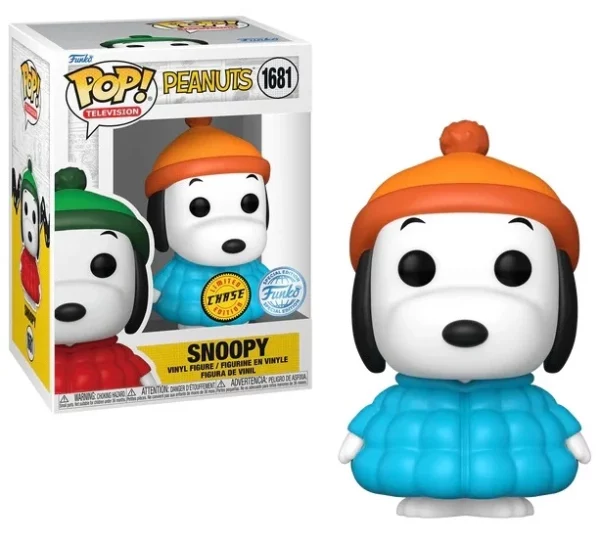 Funko Pop! Television - PEANUTS - Snoopy in coat (1681) S.E. /with Chase - Afbeelding 2