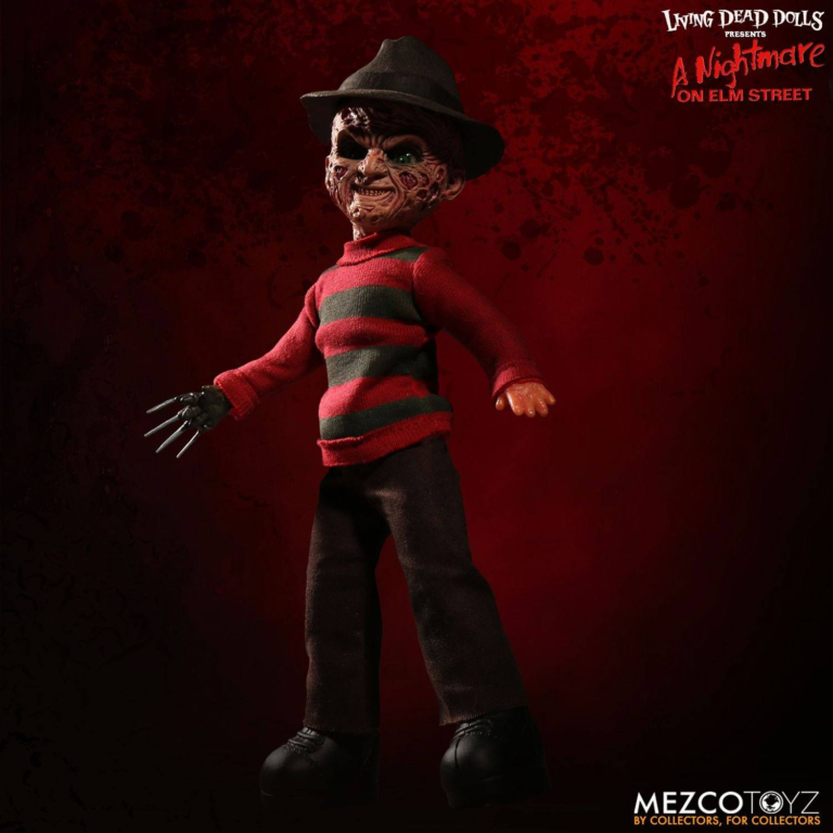 A NIGHTMARE ON ELM STREET - Freddy Krueger - Living Dead Dolls with Sound