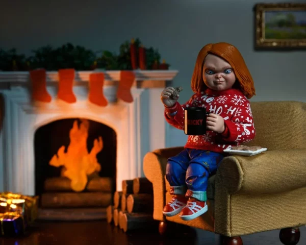 CHILD'S PLAY - Chucky (Holiday Edition) - Figurine 18cm - Afbeelding 3