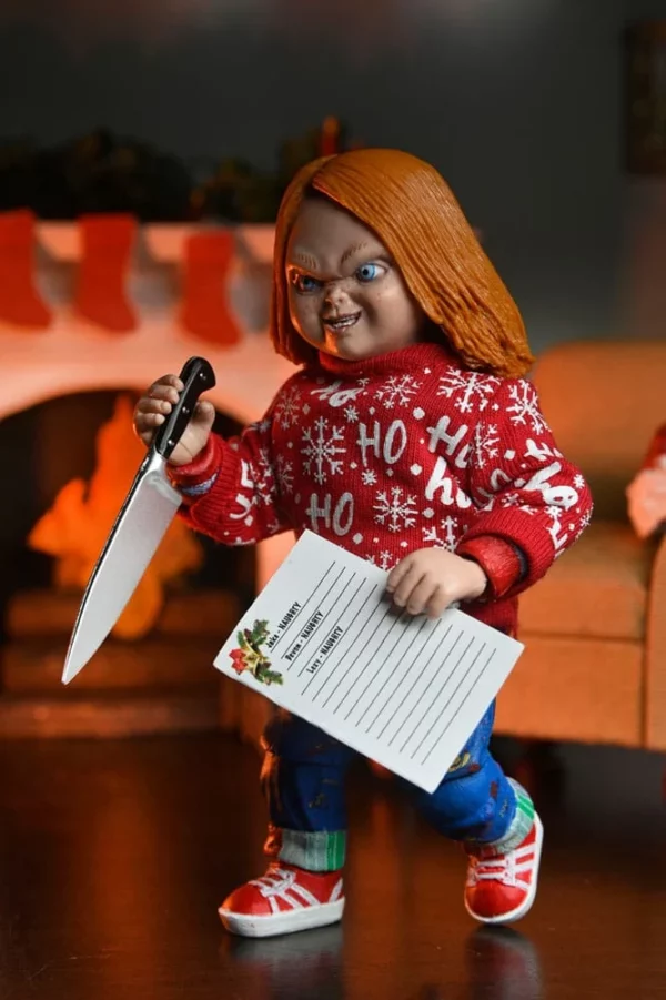 CHILD'S PLAY - Chucky (Holiday Edition) - Figurine 18cm - Afbeelding 4