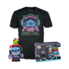 Funko Pop! Lilo & Stitch: Gamer Stitch with Frog (1046) + Tee