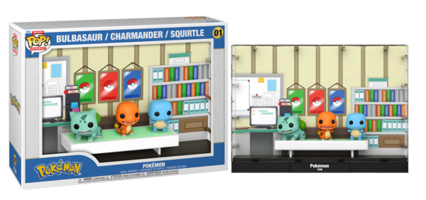 Funko Pop! Moments Deluxe: Pokemon - Pokemon starters 1996 (01)