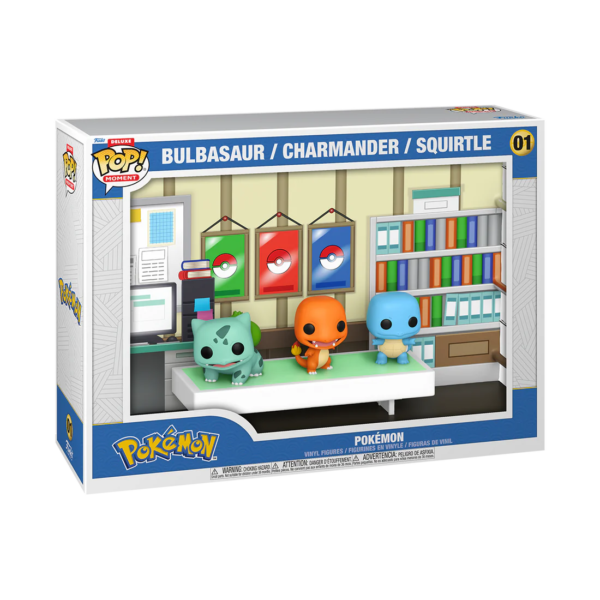 Funko Pop! Moments Deluxe: Pokemon - Pokemon starters 1996 (01) - Afbeelding 2