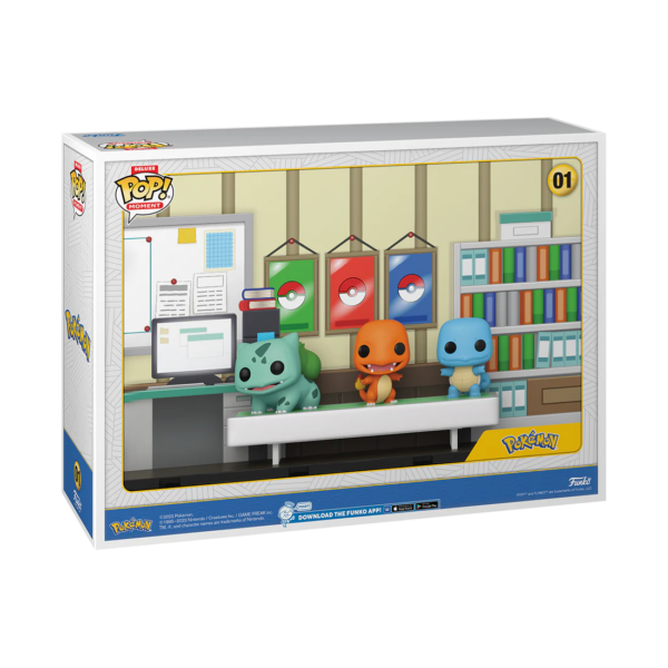 Funko Pop! Moments Deluxe: Pokemon - Pokemon starters 1996 (01) - Afbeelding 3