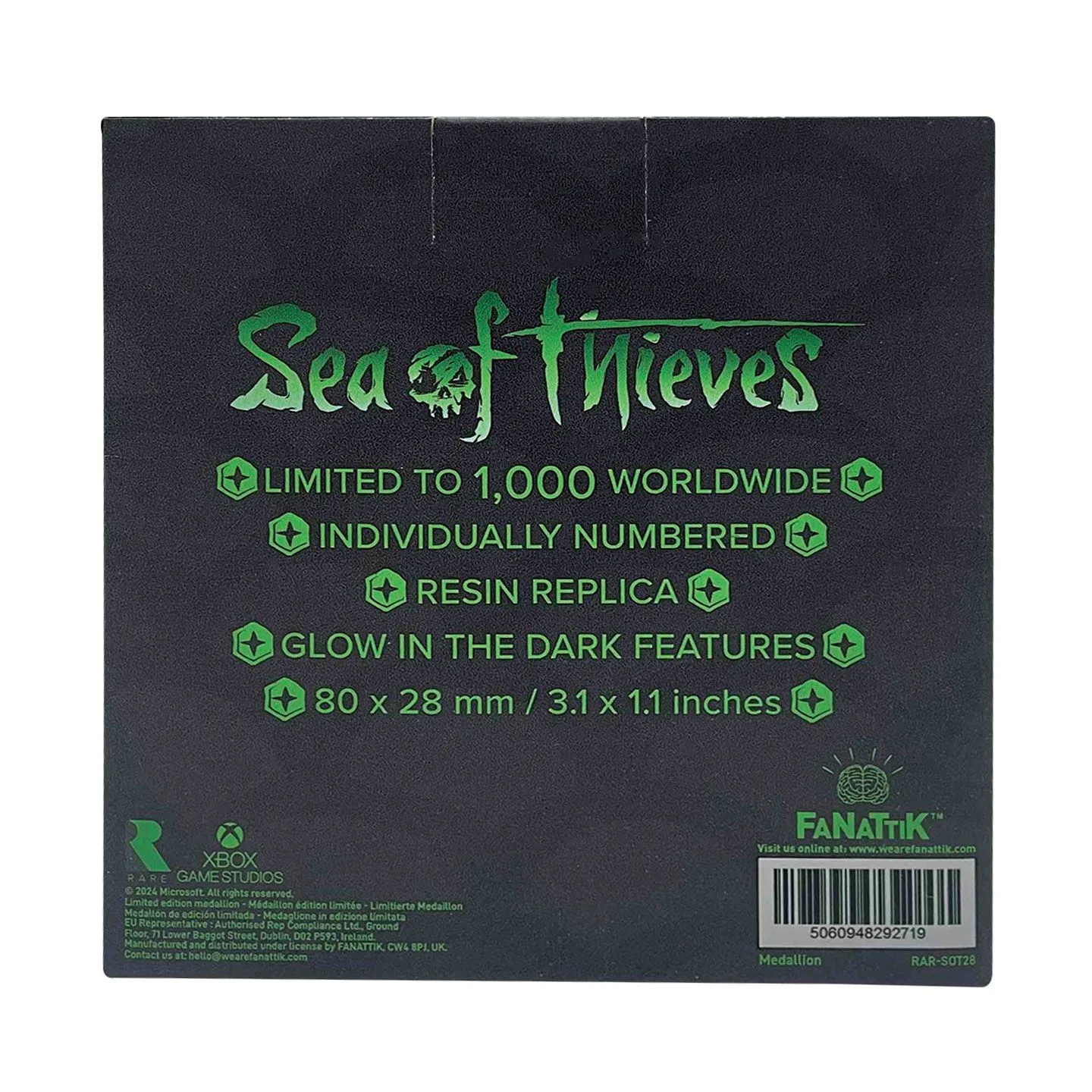 SEA OF THIEVES - Stronghold Key - Replica Limited Edition - Afbeelding 4