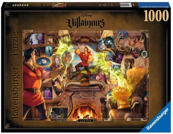 DISNEY - Villainous Gaston - Puzzel 1000 stuks