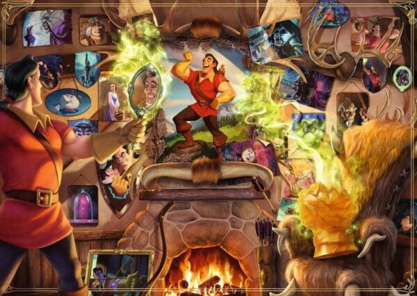 DISNEY - Villainous Gaston - Puzzel 1000 stuks - Afbeelding 2